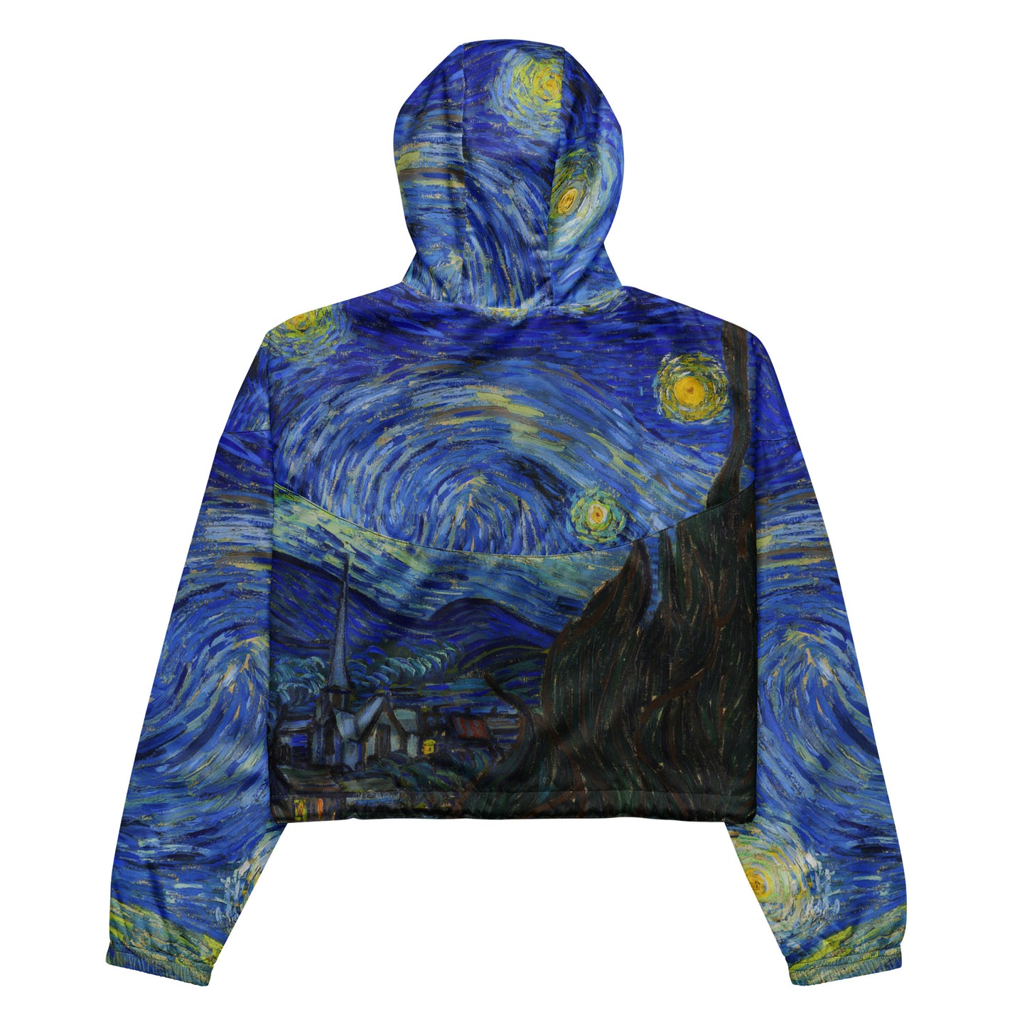 Cortavientos corto Noche estrellada de Van Gogh