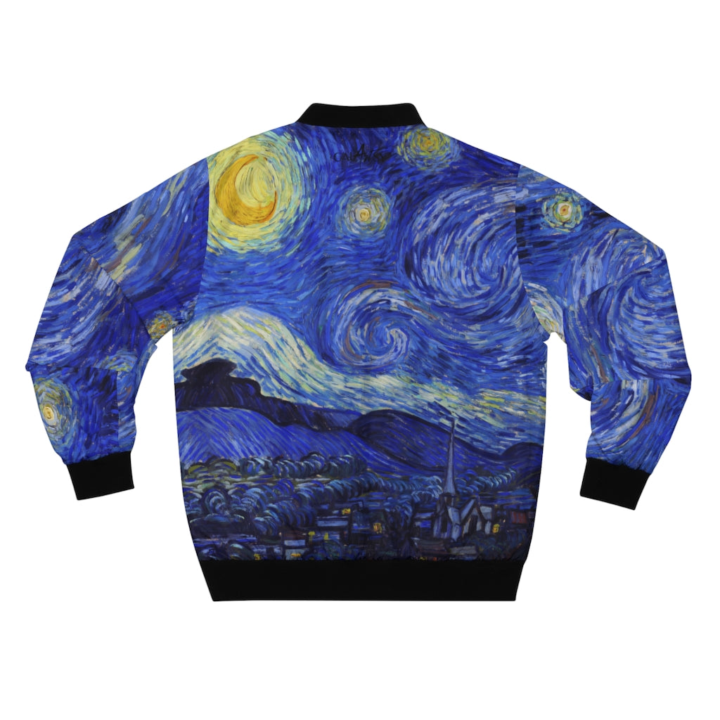Chaqueta bomber noche estrellada