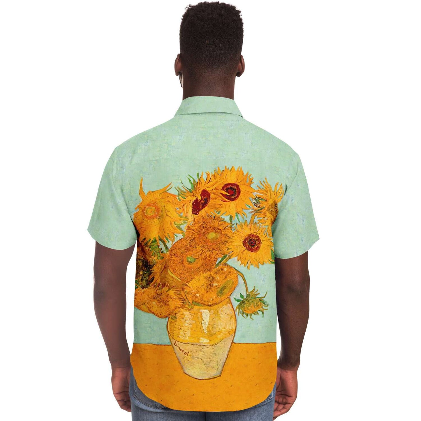 Van Gogh sunflowers Buttoned Shirt
