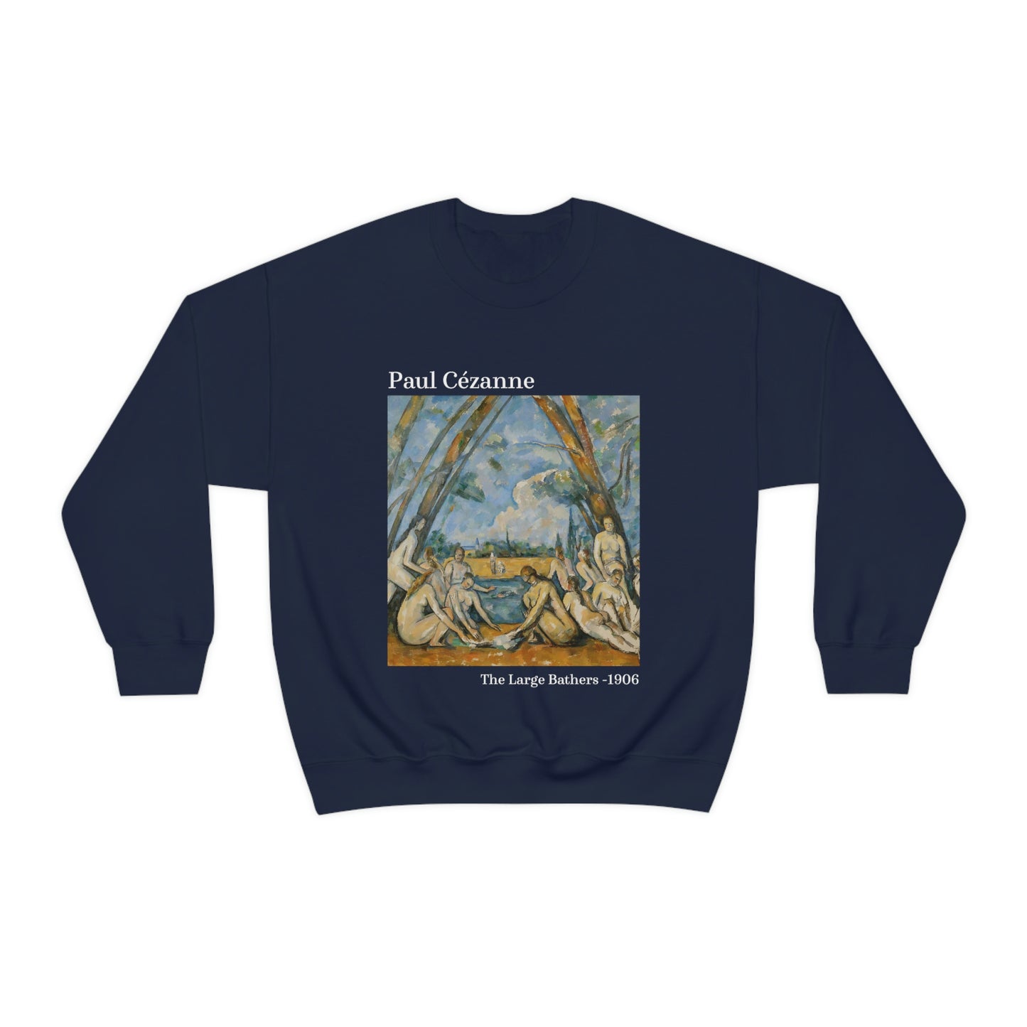 Sudadera Paul Cézanne Las grandes bañistas