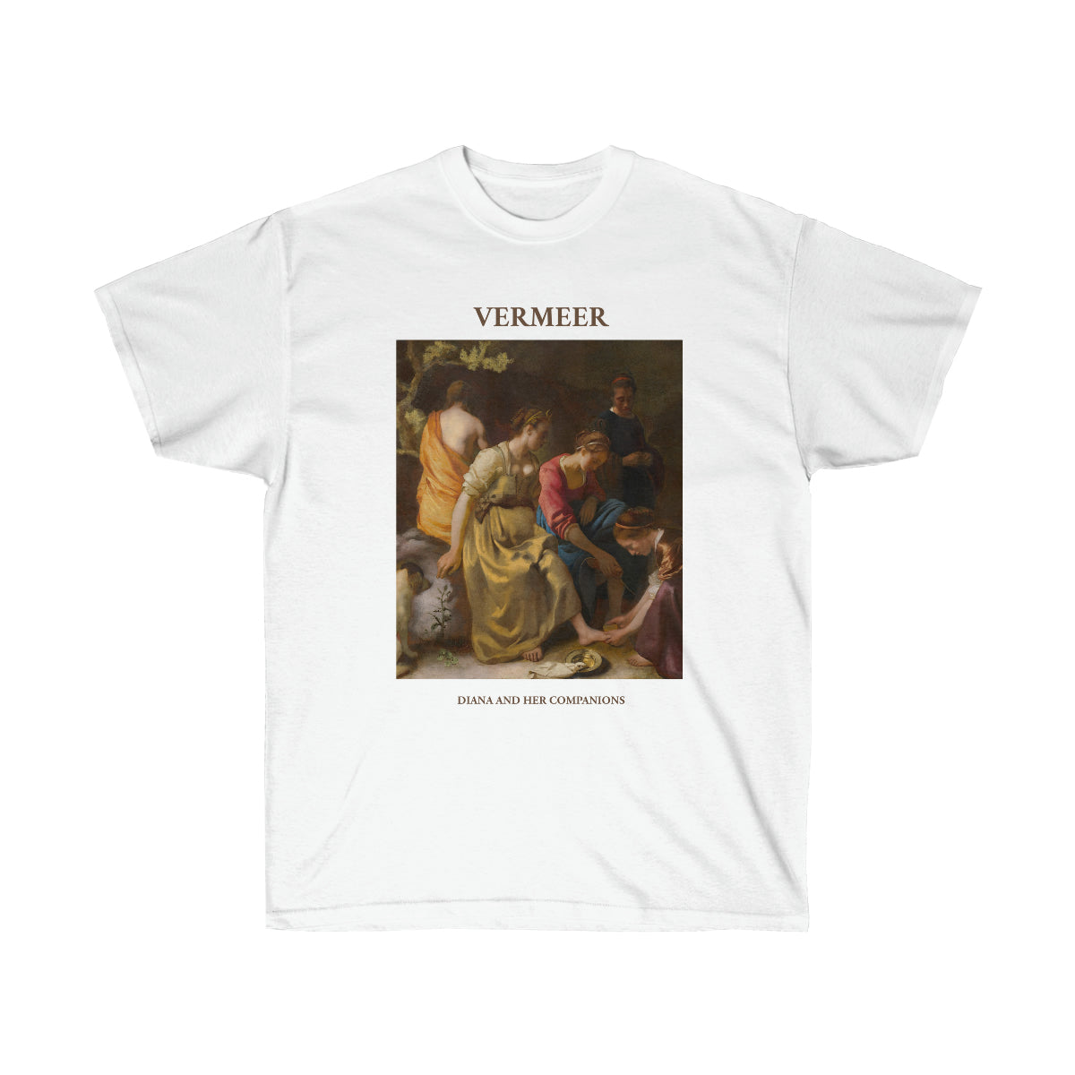 Vermeer Diana y sus compañeras camiseta