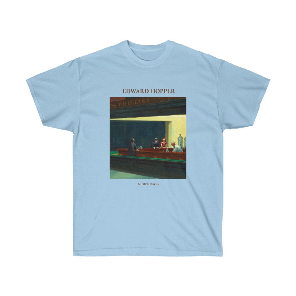 Camiseta Edward Hopper Nighthawks