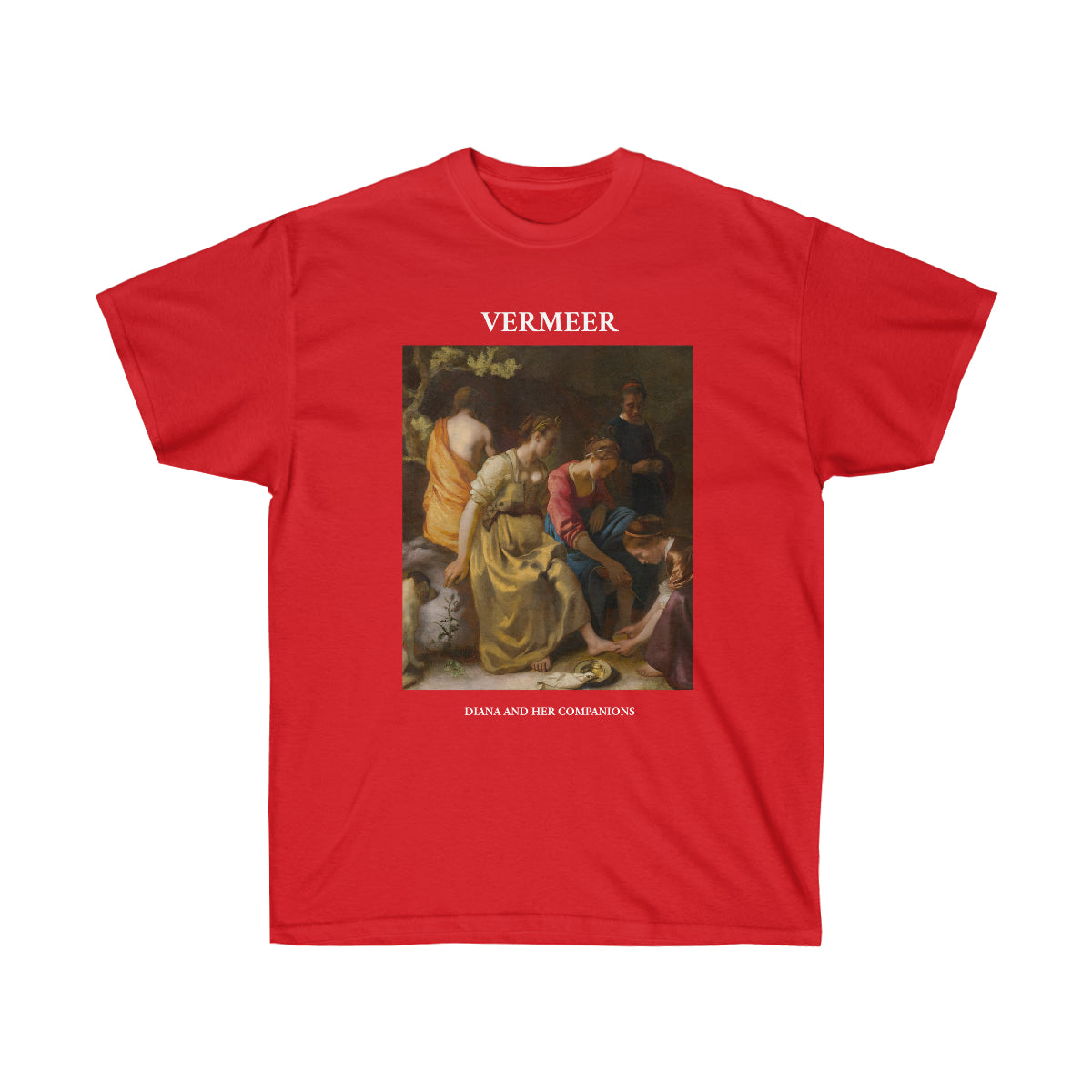 Vermeer Diana y sus compañeras camiseta