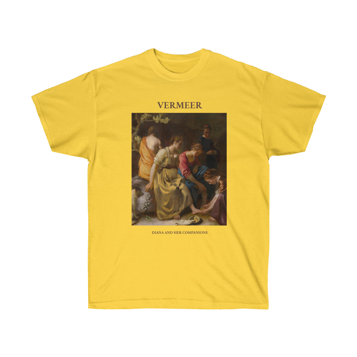 Vermeer Diana y sus compañeras camiseta