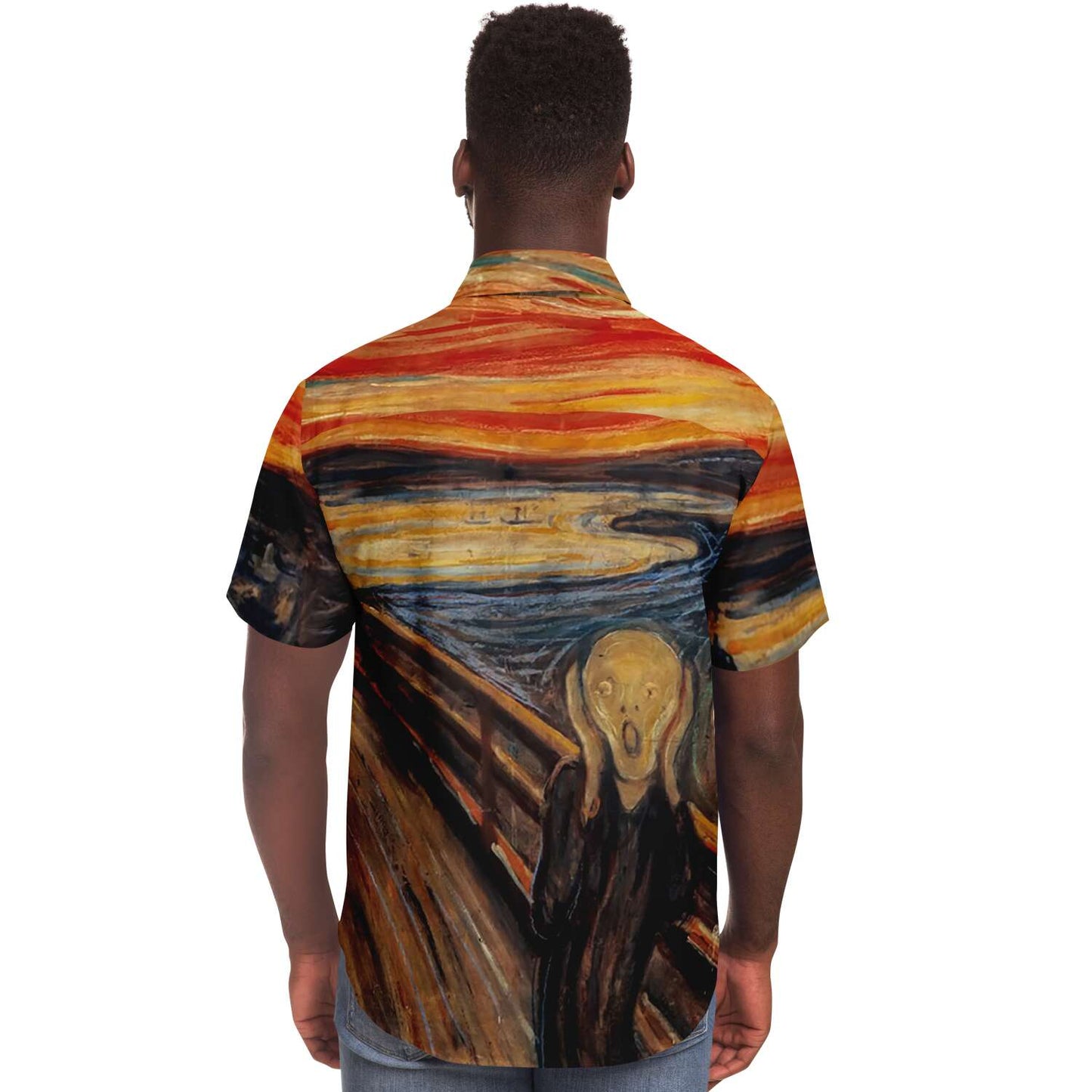 Munch The Scream CHEMISE BOUTONNÉE