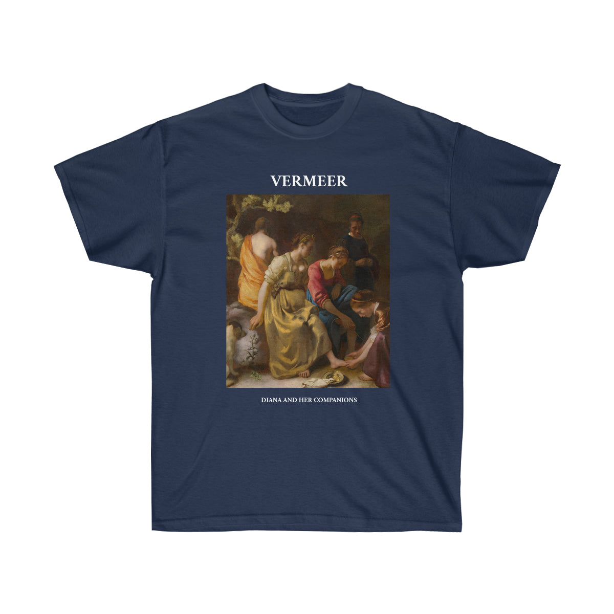 Vermeer Diana y sus compañeras camiseta