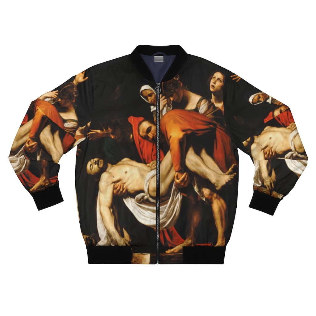 La mise au tombeau du Christ Bomber Jacket