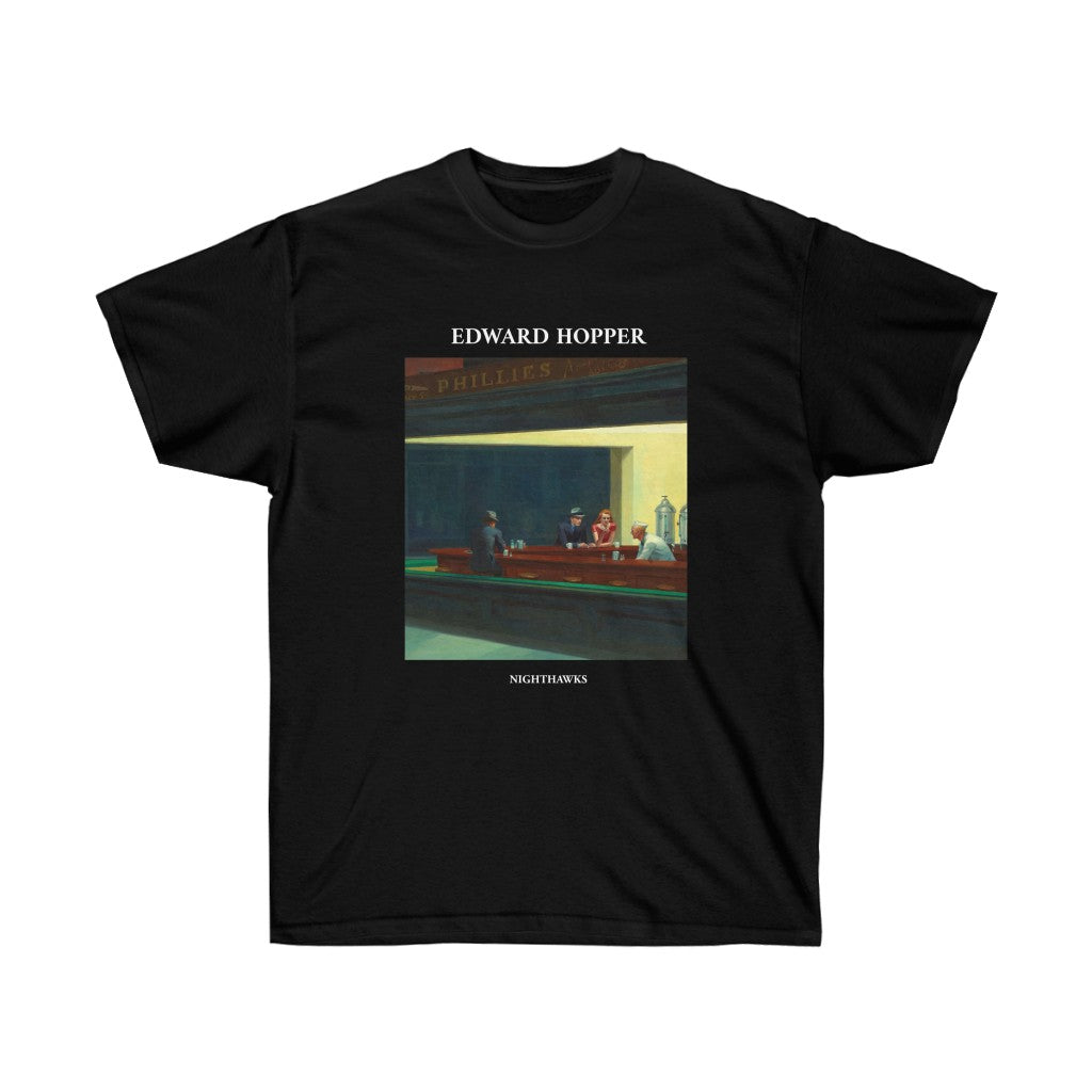 Camiseta Edward Hopper Nighthawks