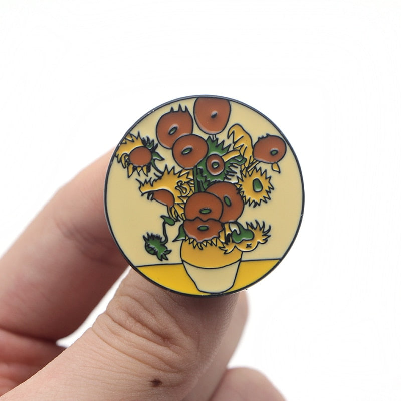 Collection de Pin's en émail Van Gogh