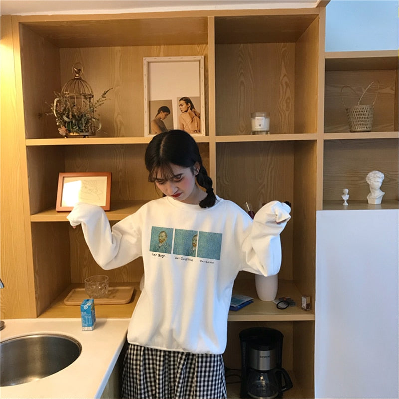 Sudadera Van Goghing