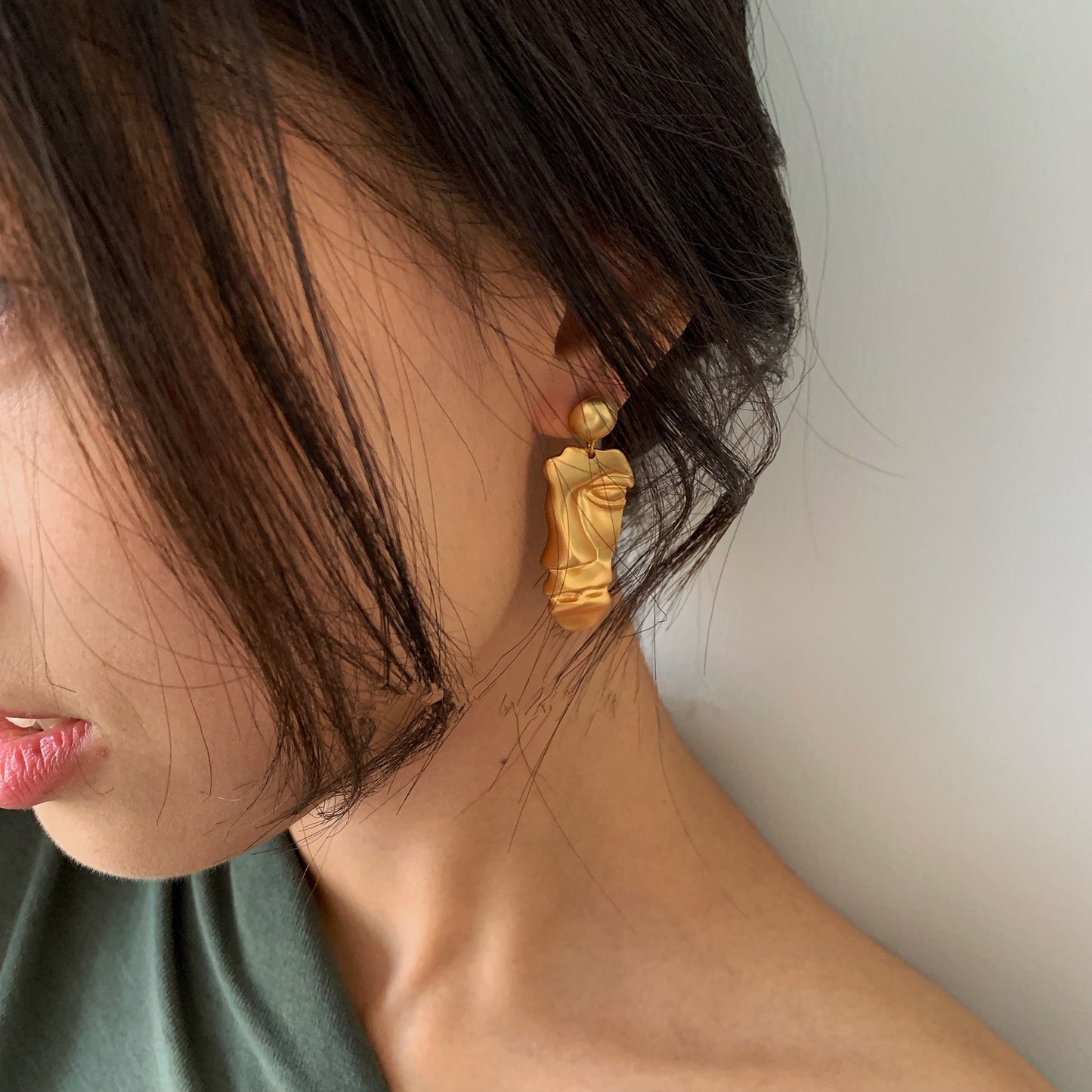 Boucles d'oreilles inspirées de Michel-Ange