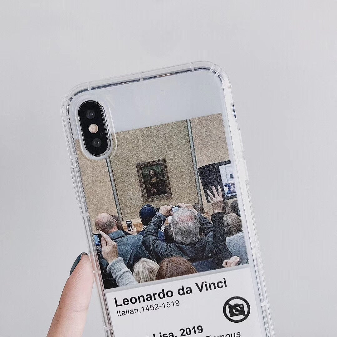 Coque iPhone Monalisa, célèbre pour être célèbre
