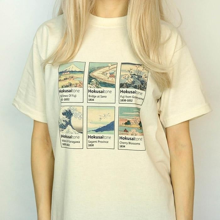 T-shirt Peintures Hokusai
