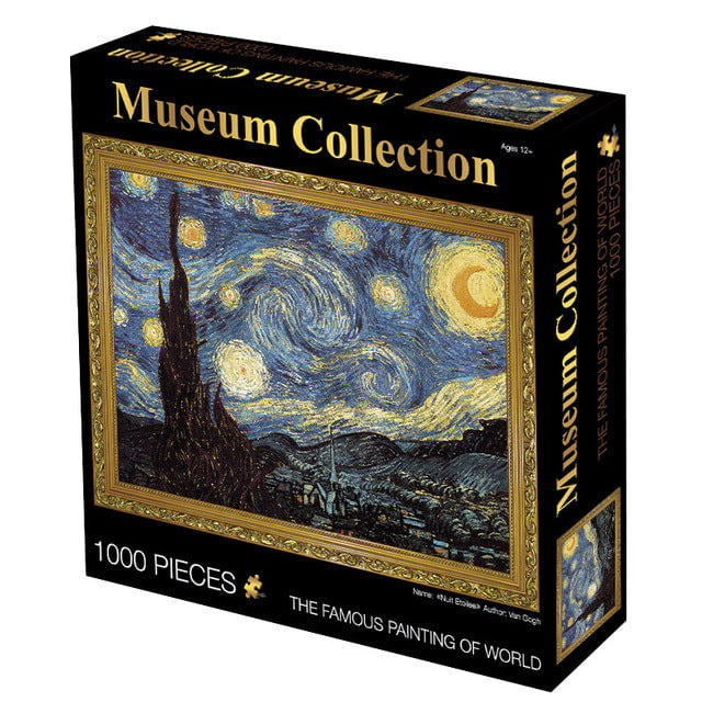 Rompecabezas duro de la colección del museo de 1000 piezas
