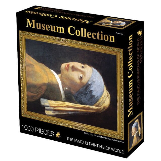 Rompecabezas duro de la colección del museo de 1000 piezas