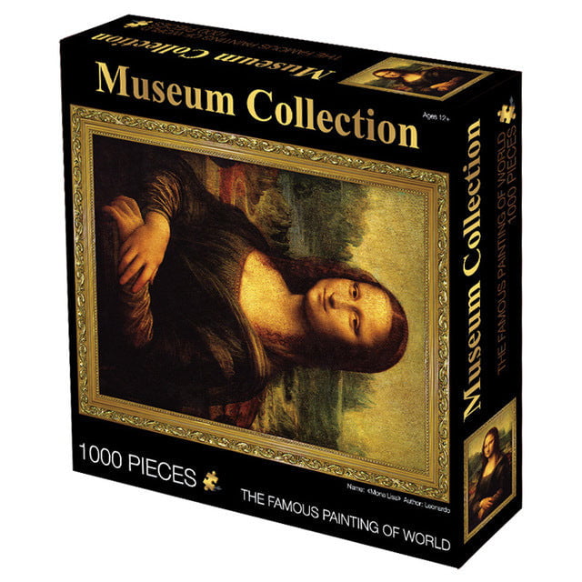 Rompecabezas duro de la colección del museo de 1000 piezas