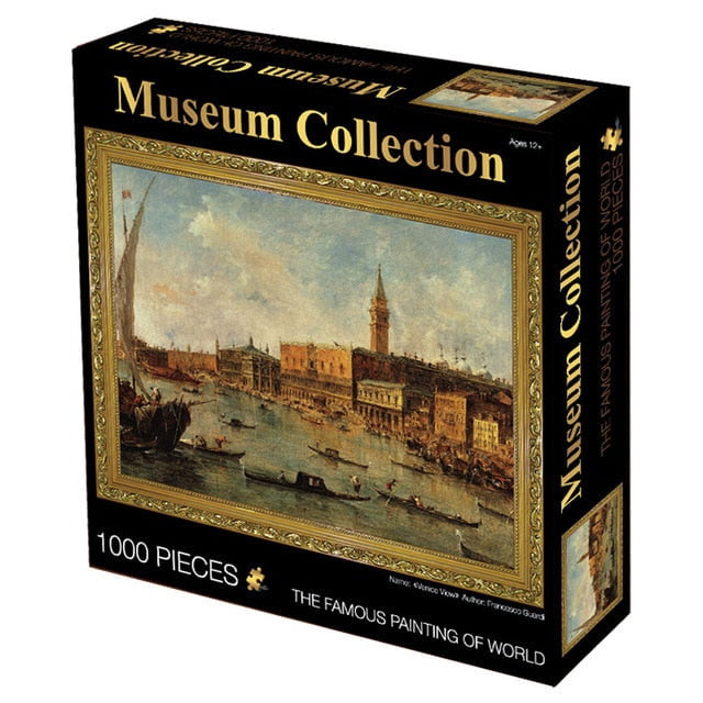 Rompecabezas duro de la colección del museo de 1000 piezas