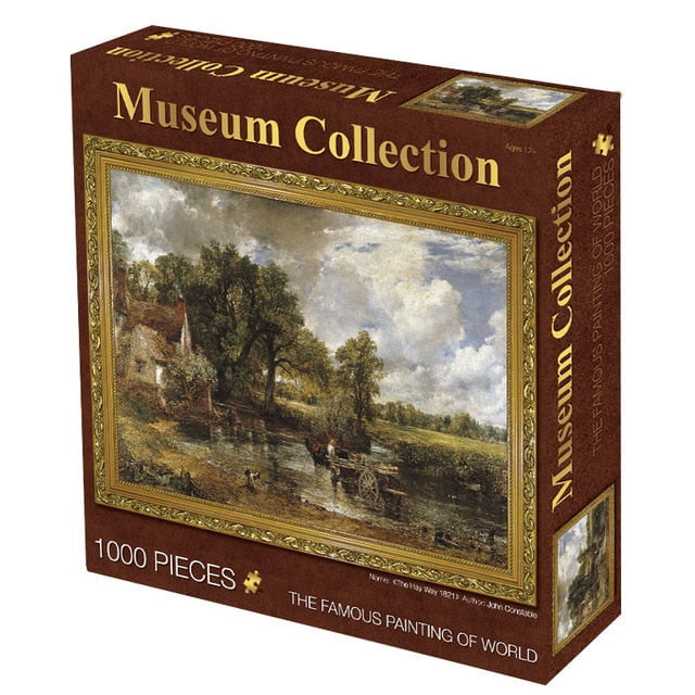 Rompecabezas duro de la colección del museo de 1000 piezas