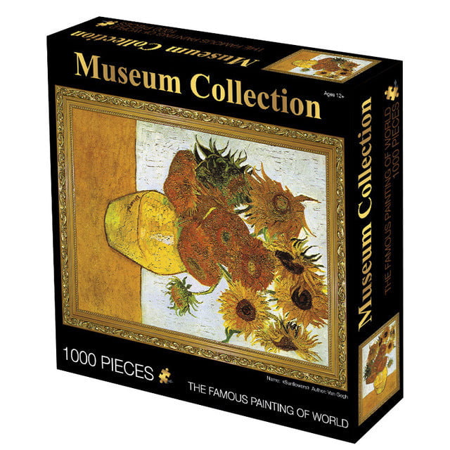 Rompecabezas duro de la colección del museo de 1000 piezas