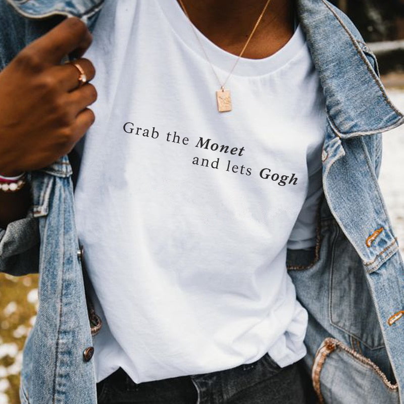 Coge la camiseta de Monet y vamos a Gogh