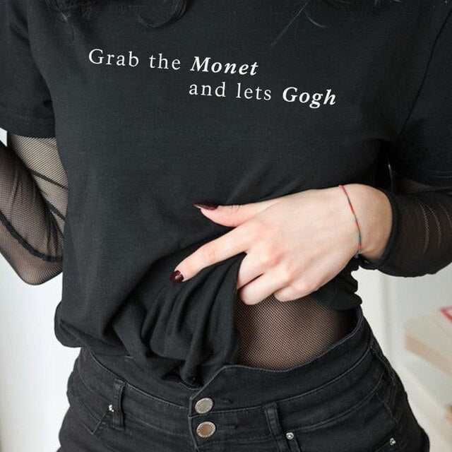 Coge la camiseta de Monet y vamos a Gogh