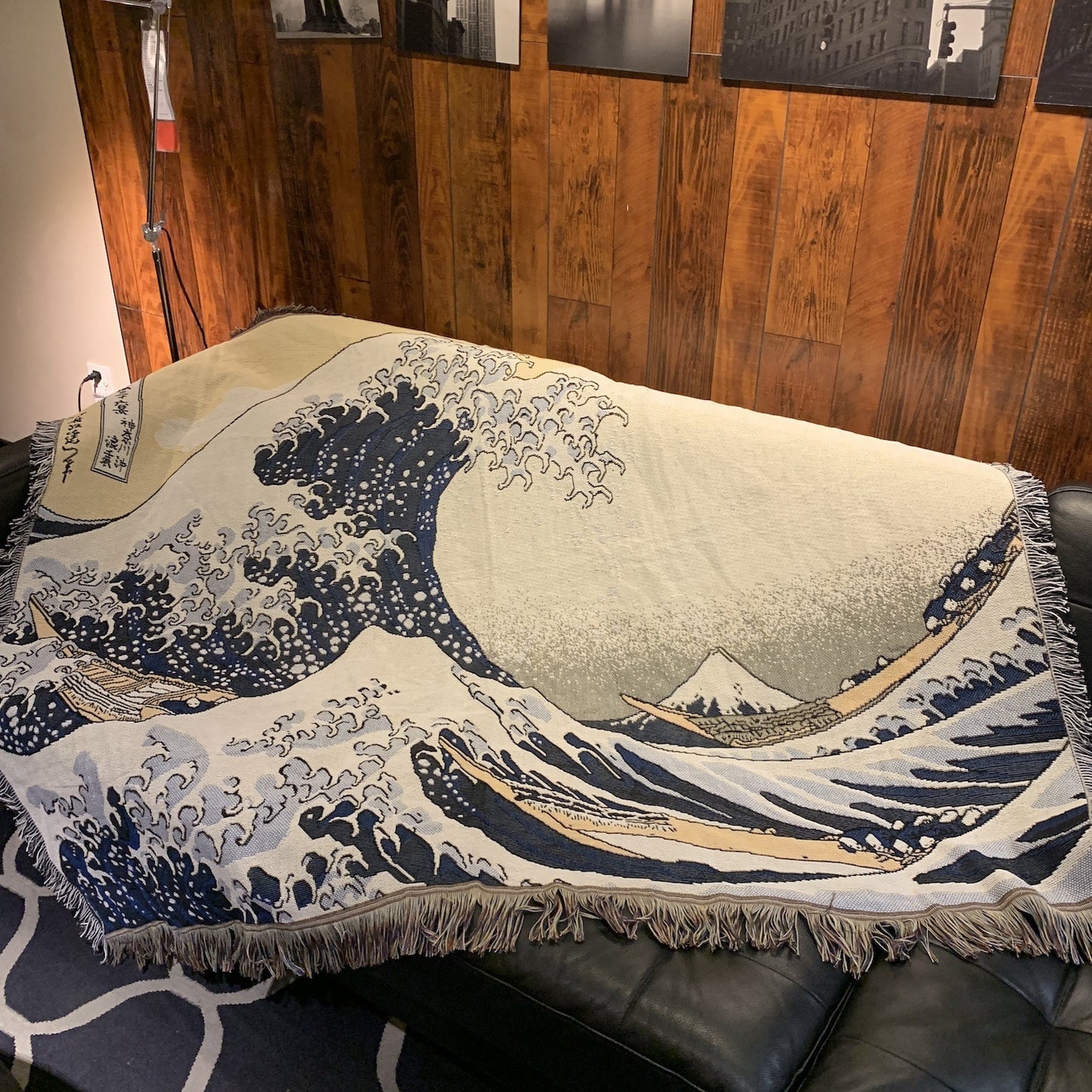 Manta de la ola de Hokusai