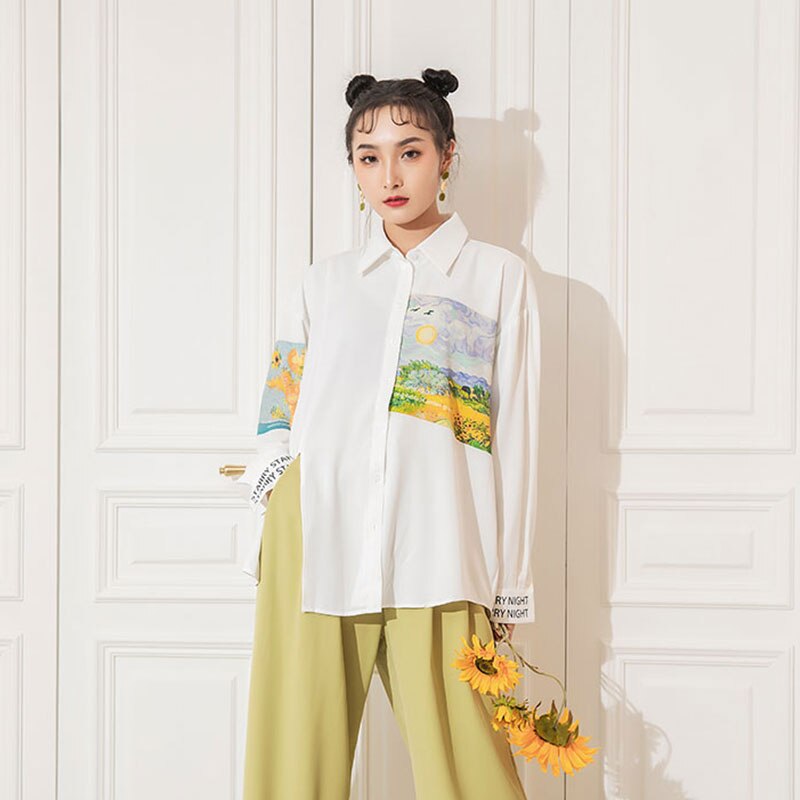 Camisa inspirada en Van Gogh