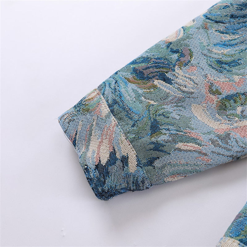 Veste décontractée vintage Van Gogh