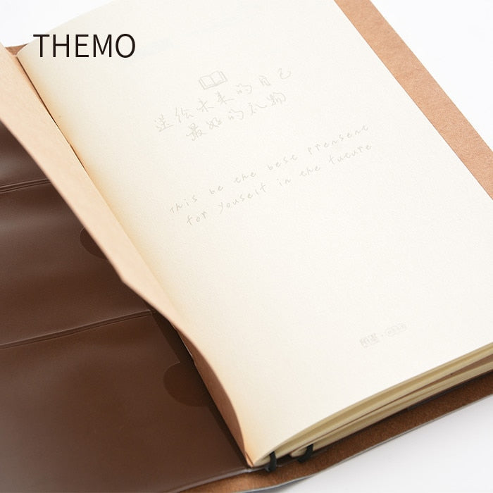 Cuaderno con tapa de cuero Van Gogh