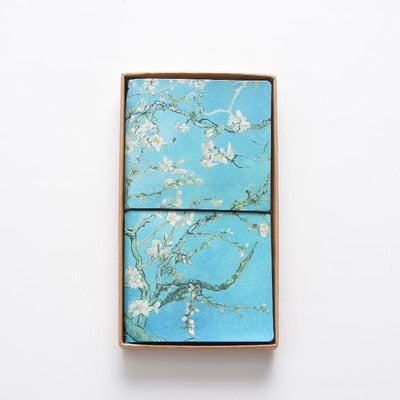 Cuaderno con tapa de cuero Van Gogh