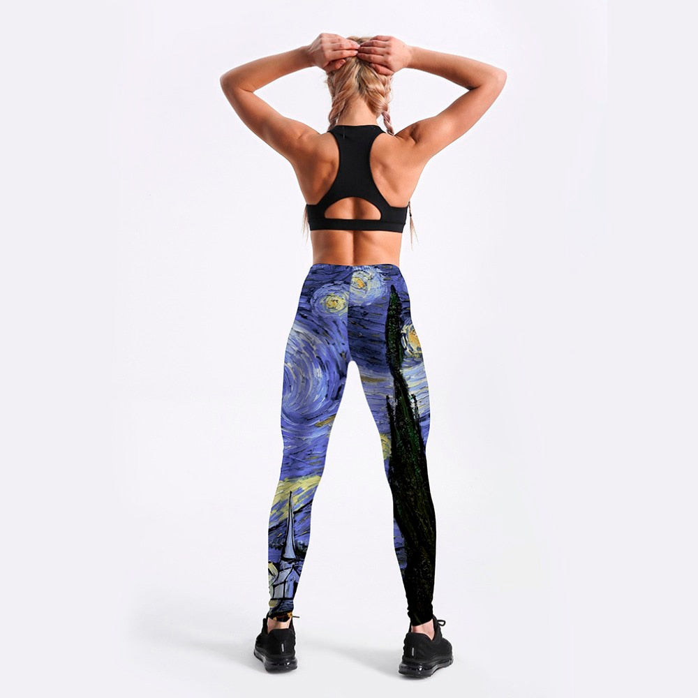 Starry Night Leggings — product photograph