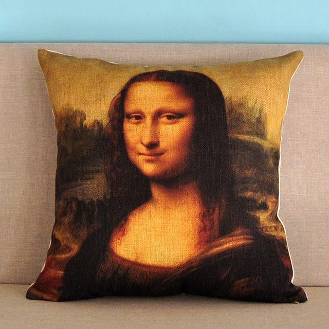 Taies d'oreiller de peintures classiques célèbres
