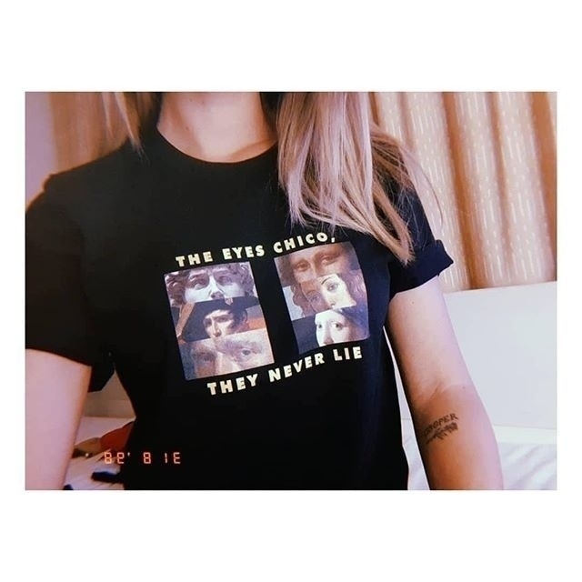Camiseta Los Ojos Chico, Nunca Mienten