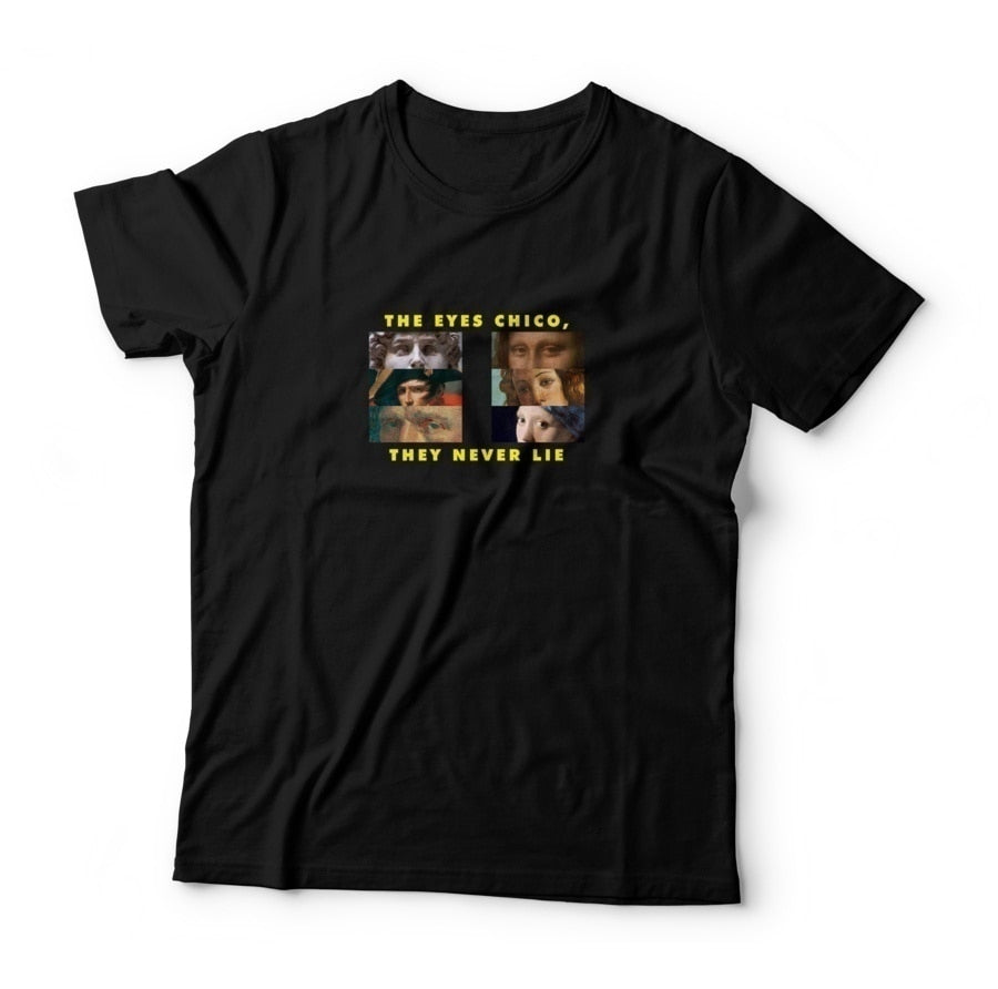Camiseta Los Ojos Chico, Nunca Mienten