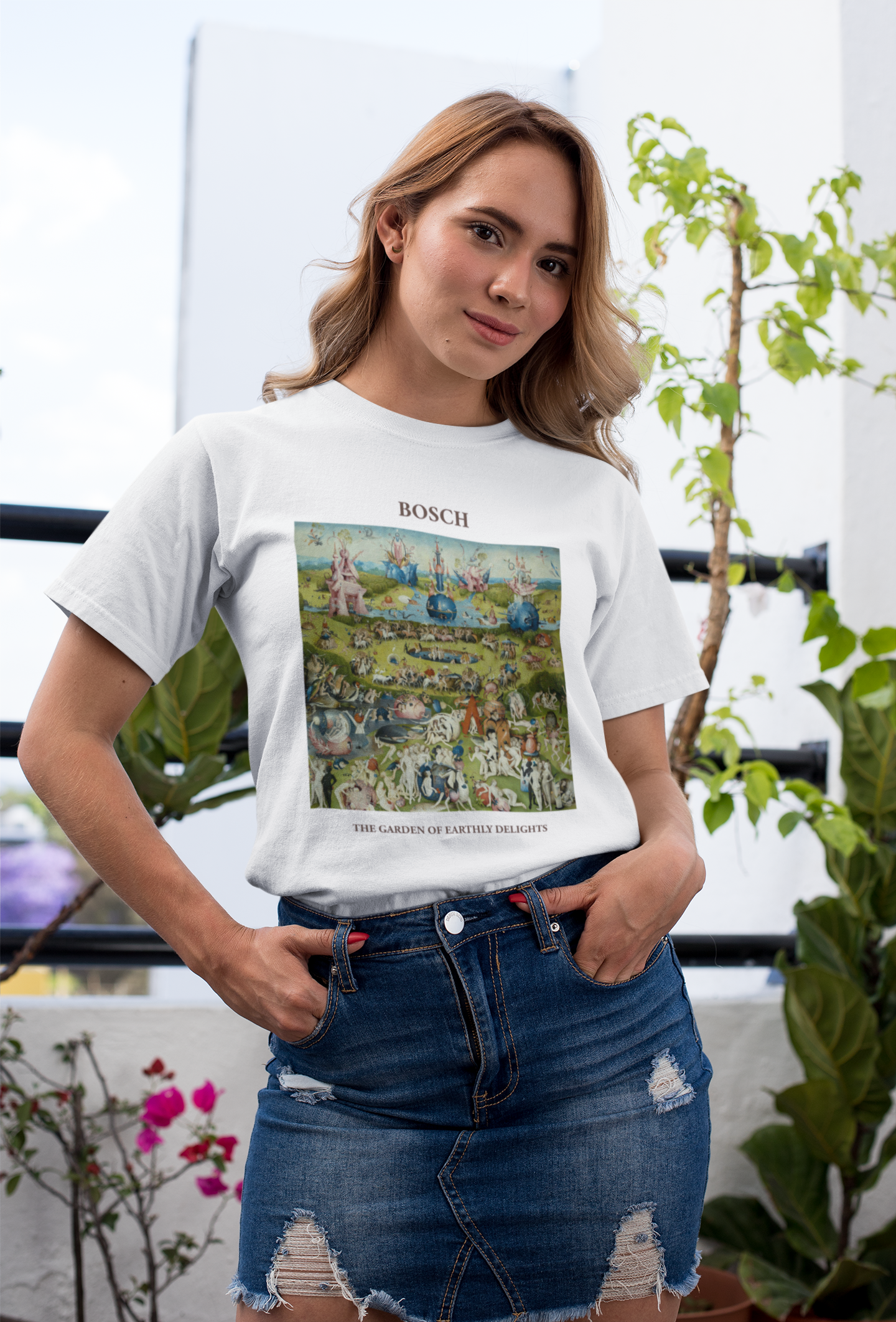 Camiseta Hieronymus Bosch El jardín de las delicias