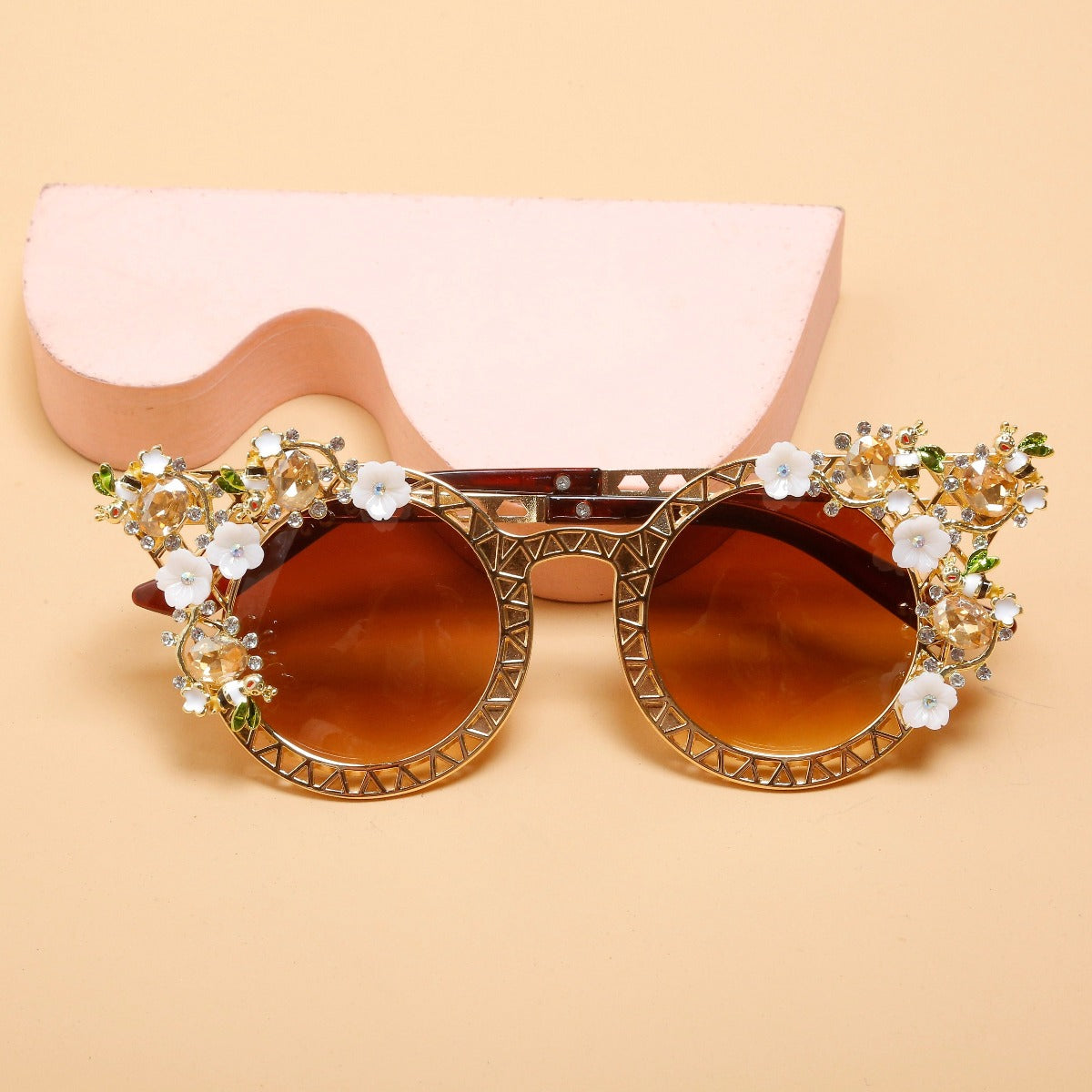 Rococo floral sunglasses