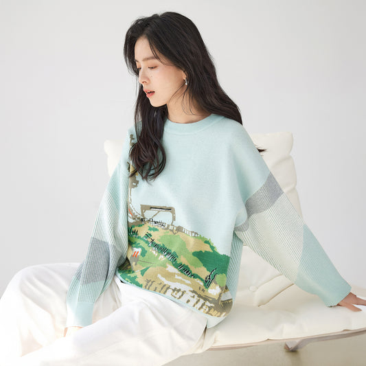 Le Moulin de la Galette Van Gogh Sweater