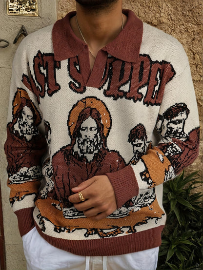 The Last Supper Knit Sweater