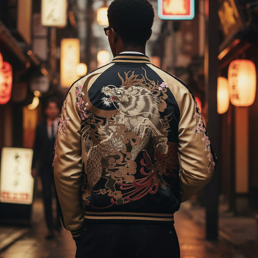 Eternal Blossoms Reversible Sukajan Jacket