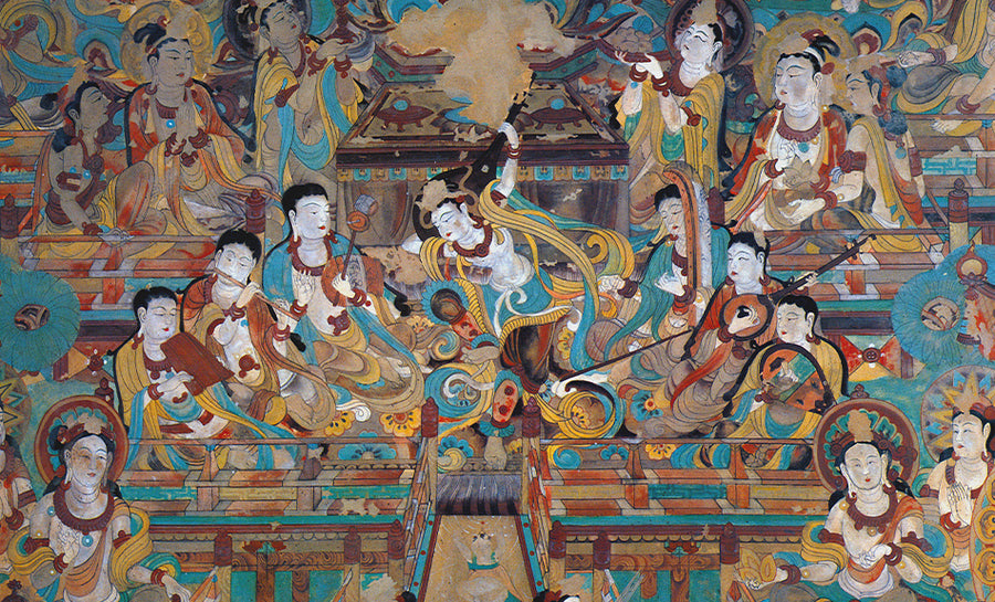 Historic Mogao Caves mural reference