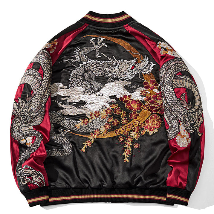 Obsidian Bloom Reversible Sukajan Jacket