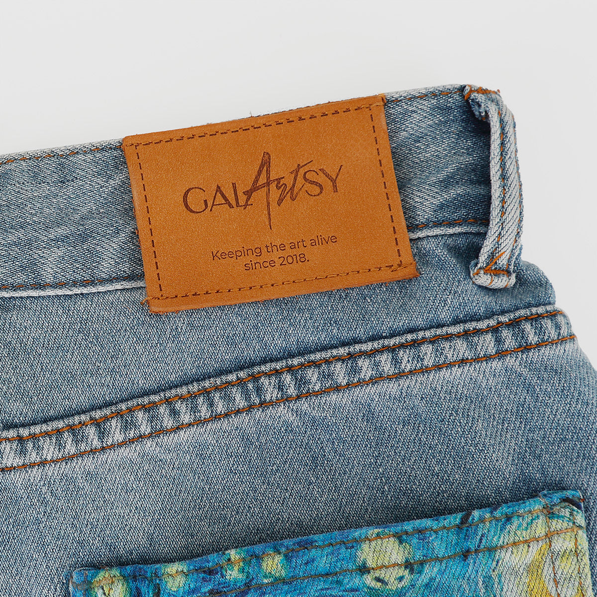 The Starry Night Pocket Jeans