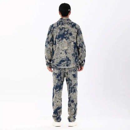 Scenic Jacquard Denim Jacket