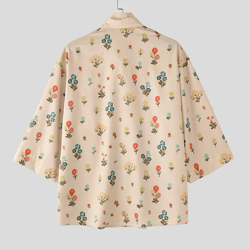 Botanical Patchwork Short Sleeve Shirt