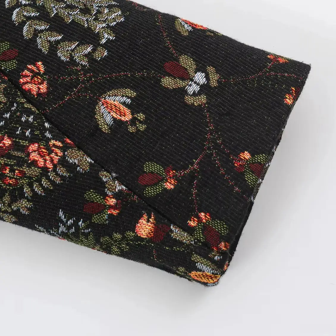 Midnight Herbarium Cropped Jacket