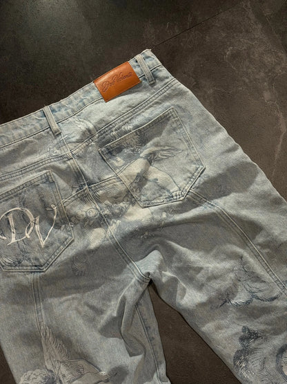 Cupid Angel Baggy Jeans