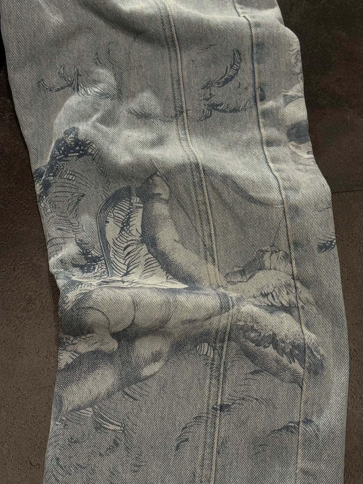 Cupid Angel Baggy Jeans