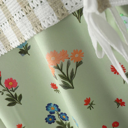 Botanical Patchwork Short Sleeve Shirt