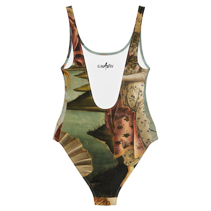 Sandro Botticelli The Birth of Venus One-Piece Swimsuit