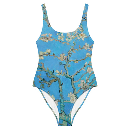 Van Gogh Almond Blossoms One-Piece Swimsuit